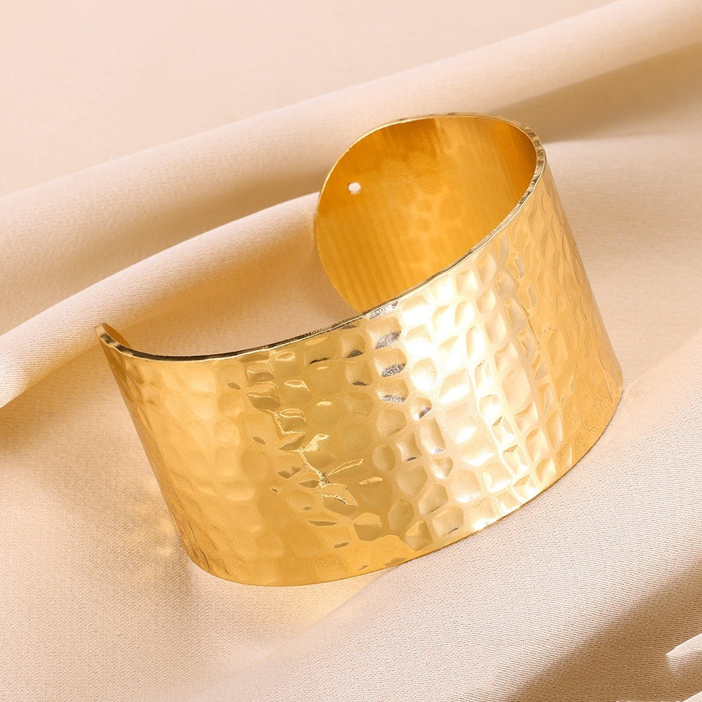 Brushed Non-fading Adjustable Stainless Steel Bracelet Women