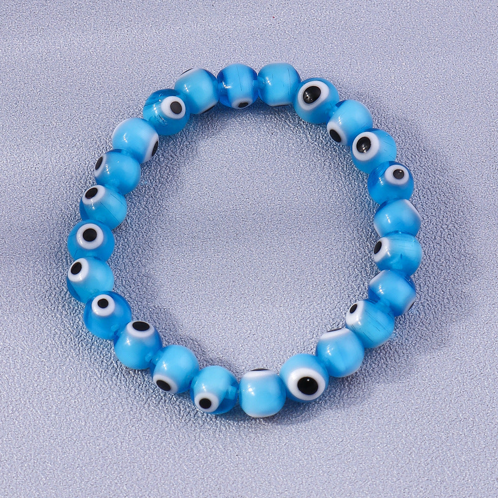 Devil's Eye Bracelet Colorful Beads Wristband Bracelet