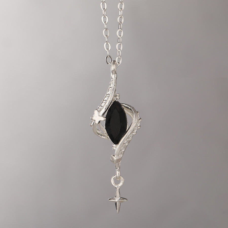 Hollow Out Creative Pendant Mori Style Winding Necklace